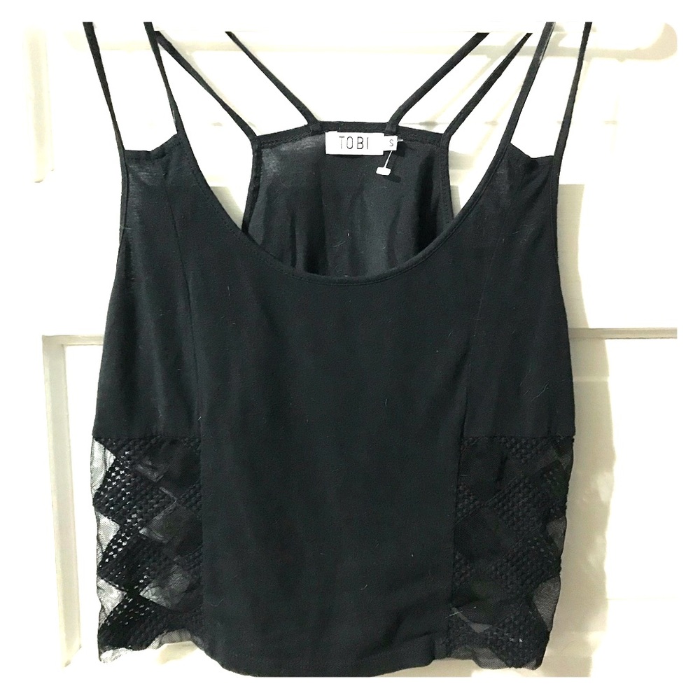 Black Tobi crop top